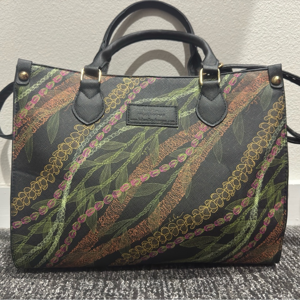 🌺 Simply Sisters Hawaiian Lei Tote bag Like New 🌺